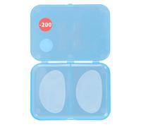 Lenti da Lettura Adesive Riutilizzabili in Silicone Trasparente +2.0, Lenti Ingrandenti da Applicare su Occhiali da Sole, Sportivi, da Sci o da Vista, Facili da Posizionare e Rimuovere (200)