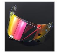 Lenti della Visiera del Casco, Visiera del Ca-SCO Compatible with H-JC RPHA 70 RPHA 11 HJ-26 ST Ca-SCO Moto Taglia Universale Occhiali Compatible with Ca-SCO Visiera Accessori Moto(Red)