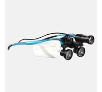 Lenti Dentali 3.5x, Occhiali Frontali Con Luce LED, Lenti Ampio Campo Per Odontoiatria, Oftalmologia O Pelle(Blue)