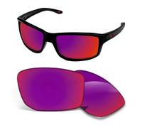 Lenti di ricambio da 1,5 mm compatibili con occhiali da sole Oakley Gibston OO9449 da 61 mm, antigraffio e resistenti agli urti, polarizzate sole mezzanotte