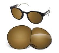 Lenti di ricambio da 1,5 mm compatibili con occhiali da sole Oakley HSTN Metal OO9279 da 52 mm, antigraffio e resistenti agli urti, bronzo polarizzate