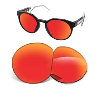 Lenti di ricambio da 1,5 mm compatibili con occhiali da sole Oakley HSTN Metal OO9279 da 52 mm, antigraffio e resistenti agli urti, colore arancione rosso polarizzate