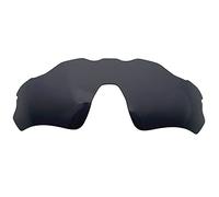 Lenti di ricambio per modelli Oakley RadarOO9208-OO9211 Sunglass polarizzate spessore 1,5 mm prevenzione del sale resistente agli oli, Nero , 134*46mm