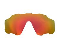 Lenti di ricambio per Oakley Batwolf, Oil Rig, Jawbreaker Sunglass polarizzate spessore 1,5 mm prevenzione del sale resistente agli oli, Oo9290-rosso, 136*52mm