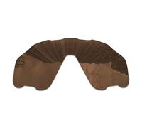 Lenti di ricambio per Oakley Batwolf, Oil Rig, Jawbreaker Sunglass polarizzate spessore 1,5 mm prevenzione del sale resistente agli oli, Oo9290-marrone, 136*52mm