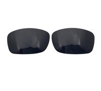 Lenti di ricambio per occhiali da sole Oakley Fives Squared OO9238 | Fives Squared Asian Fit(AF) OO9214/1,5 mm polarizzate/facili da installare (black)