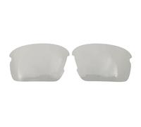 Lenti di ricambio per occhiali da sole Oakley Flak XS Youth OJ9005/1,5 mm polarizzati/facili da installare, Trasparente Non polarizzato, 58.8*37.3mm