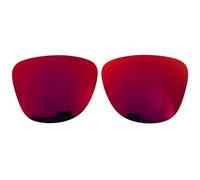 Lenti di ricambio per occhiali da sole Oakley Frogskins XS OJ9006 Sunglass/1,5 mm polarizzate/facili da installare (dark red)