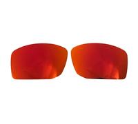 Lenti di ricambio per occhiali da sole Oakley Gibston OO9449 sunglasses/1,5 mm polarizzate/facili da installare (red)