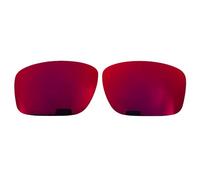 Lenti di ricambio per occhiali da sole Oakley Mainlink OO9264-57mm Sunglass/1,5 mm polarizzate/facili da installare (dark red)