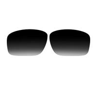 Lenti di ricambio per occhiali da sole Oakley Mainlink OO9264-57mm Sunglass/1,5 mm polarizzate/facili da installare (Grey Gradient)