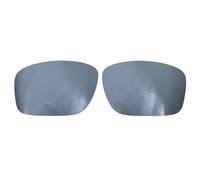 Lenti di ricambio per occhiali da sole Oakley Mainlink OO9264-57mm Sunglass/1,5 mm polarizzate/facili da installare (sliver)