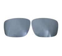 Lenti di ricambio per occhiali da sole Oakley Mainlink XL OO9264-61mm Sunglasses/1,5 mm polarizzate/facili da installare (sliver)