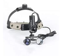 Lenti d'ingrandimento dentali, lenti d'ingrandimento binoculari chirurgiche dentali, lente d'ingrandimento medica 3,5X, lampada frontale chirurgica a LED dentale da 3 W, lente d'ingrandimento con fas