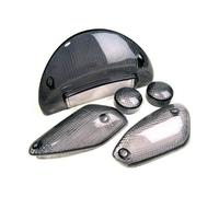 Lenti e fanale posteriore STR8 per MBK Nitro/Yamaha Aerox (dal 1999), nero