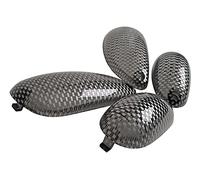 Lenti e fanale posteriore STR8 per Piaggio TPH/NRG fino al 2008, effetto carbonio