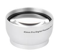 Lenti in Ingradamento in Lega di Alluminio da 43 Mm per la Fotocamera, Lente Aggiuntiva Ad Alta Definizione per L'osservazione del Paesaggio, Adatto per Tutte le Lenti della Fotocamera di Apertura