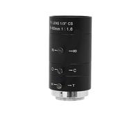 Lenti per microscopi Obiettivo For Fotocamera Industriale, Obiettivo 3MP 6-60mm 1/3" F1.6 CS Mount Zoom Iris Manuale For Imaging Con Videocamera For Visione Artificiale Oculari per microscopi ottici