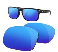 Lenti polarizzate di ricambio per occhiali da sole Oakley Holbrook, diverse opzioni (Mar Egeo)