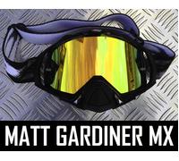 Lenti Specchiate D'Oro Per OAKLEY Mayhem Motocross MX Goggles Tear Off