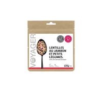 Lenticchie al prosciutto e verdure