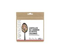 Lenticchie con prosciutto e verdure 125g