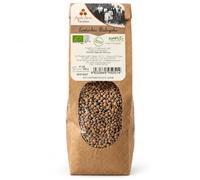 Lenticchie della Basilicata 500 g | Legumi Secchi 100% Italiani | Lenticchie secche coltivate e raccolte in Basilicata, 100% italiane, confezione da 500 g, ideali per zuppe e ricette.