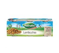Lenticchie Valfrutta Italiane Legumi 100% Italiani 3 x 400 g
