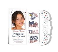 Lentiggini Patriottiche 11 Pezzi Di Bandiera Americana Patriottica