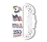Lentiggini Patriottiche 11 Pezzi Di Bandiera Americana Patriottica