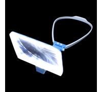 Lentino Ingrandimento Lente Con Luce Lampada Tavolo Specchio Tascabile