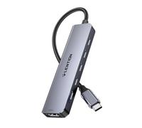 LENTION Hub USB C HDMI 4K@60Hz, PD 100W, 10Gbps Adattatore USB C USB C 3.2 Gen 2, Docking Station per MacBook Pro 2025-2016, Nuovo Mac Air, iPhone 17 Plus Pro Max, Surface e Altro (CE33)