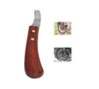 LenTLy Coltello per Zoccolo Anello,Tagliaboccoli Forbici Bovini Multiuso Taglierina per Zoccoli Coltello per Rifilare Gli Zoccoli Cesoie per Zoccoli per Maniscalco Coltello Ovale