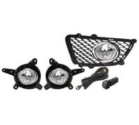 Lently Paraurti Anteriore Fendinebbia Aggiornamento Ulteriori Set Interruttore + Cablaggio Per Kia Per Sportage 2008 2009 2010 Fendinebbia Luci Antinebbia