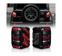 LENTLY Rear Tail Light Luci Posteriori A LED Per Jeep Per Wrangler JL JLU 2018+ Luce Marcia Diurna Lampada Freno Posteriore Per Indicatori Direzione Fanalino Posteriore(Nero,EURO version)