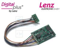 Lenz DECODER LOCOMOTIVA STANDARD+ V2, 1,0A, con spina NEM 652, 16.5 mm, Decodificatore per Treni in Miniatura, Bianco, HO