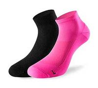 Lenz 3.0 Running Calzini (Black/Pink,35-38)
