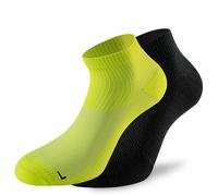 Lenz 3.0 Running Calzini, nero/giallo neon, Taglia 39-41