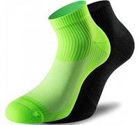 Lenz 3.0 Running Calzini, nero-verde, taglia 35 36 37 38 per maschi