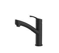 Lenz 41130051 Rubinetto da Cucina, Nero Opaco