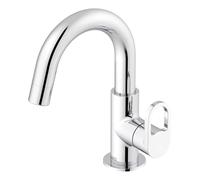 LENZ 42400502 BOW - Rubinetto per lavabo, cromato