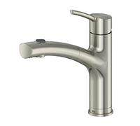 Lenz 46070022 Doccia ergonomica e di Alta qualità, Il lavello armaur NEXO2 Offre un'elevata flessibilità per Il Massimo Comfort. Grazie alla Cartuccia Eco risparmiate Acqua ed energia, Nichel Opaco
