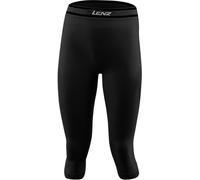 Lenz 6.0 Merino 3/4 Pantaloni funzionali da donna, nero, Taglia M