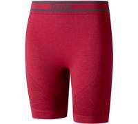 Lenz 6.0 Merino Pantaloncini funzionali da donna, rosso, taglia M per donne