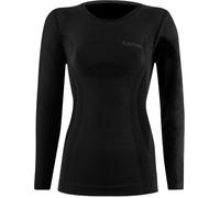 Lenz 6.0 Merino Round Neck Lady Longsleeve, nero, Taglia S
