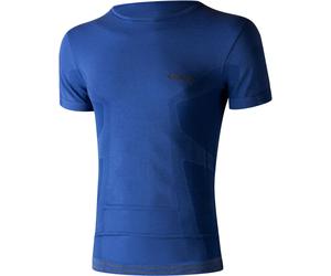 Lenz 6.0 Merino Round Neck Maglietta, blu, Taglia L