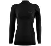 Lenz 6.0 Merino Turtle Neck Camicia longsleeve da donna, nero, Taglia M
