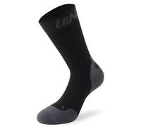 Lenz 7.0 Mid Merino Compression Calzini, nero, taglia 39 40 41 per maschi