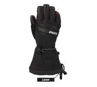 Lenz - Guanti da donna riscaldati - Heat Glove 9.0 Finger Cap Women Blanche / Noir per Donne in Poliestere Riciclato - Taglia L - Bianco