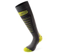Lenz 1.0 Skiing Calzini, grigio-giallo, taglia 42 43 44